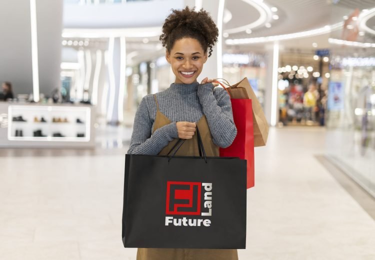 futureland handbag mokeup
